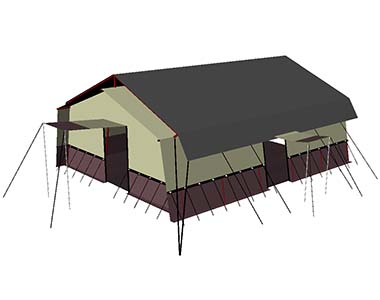 Каркасные палатки
